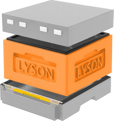 Улей Lyson Рута На 12 Рамок / KR121ORG (оранжевый/серый)