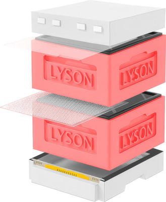 Улей Lyson Рута На 12 Рамок / KR122RDW (красный/неокрашенный)