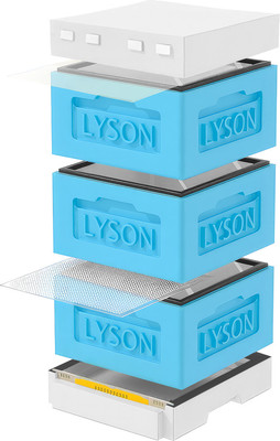 Улей Lyson Рута На 12 Рамок / KR123BW (синий/неокрашенный)
