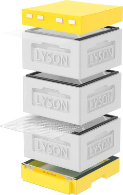 Улей Lyson Рута На 12 Рамок / KR123WY (неокрашенный/желтый)