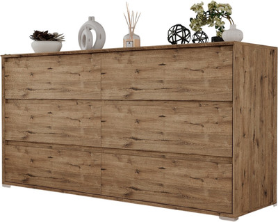 Комод Рэйгрупп Aleksa РГ-06-WW ARG-6-WW  (дуб веллингтон/дуб веллингтон)