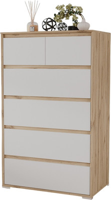 Комод Рэйгрупп Aleksa РГ-05-ЕВ ARG-5-EВ (дуб элисон/белый премиум)