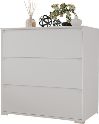 Комод Рэйгрупп Aleksa РГ-03-ВВ ARG-3-ВВ (белый премиум/белый премиум)