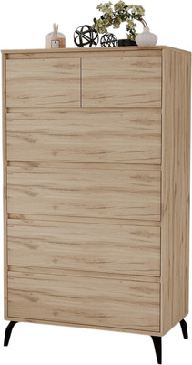 Комод Рэйгрупп Aleksa РГ-05-ЕЕС ARG-5-EEС (дуб элисон/дуб элисон/черный)