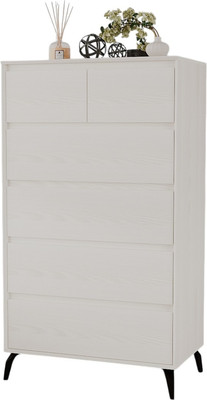 Комод Рэйгрупп Aleksa РГ-05-YYС ARG-5-YYС (ясень снежный/ясень снежный/черный)