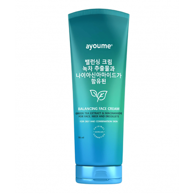 Крем для лица Ayoume Green Tea & Niacinamide Balancing (70мл)
