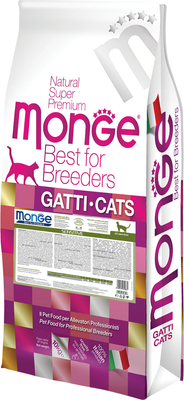 Сухой корм для кошек Monge Cat Sensitive с чувствительным пищеварением с курицей (10кг)