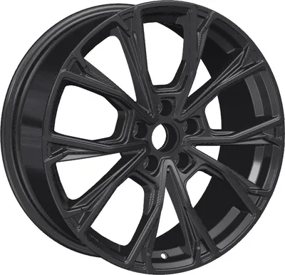 Литой диск Khomen KHW1907 Exeed LX 19x7.5" 5x108мм DIA 60.1мм ET 52мм (Black)