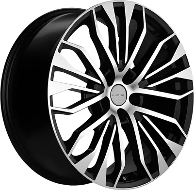 Литой диск Khomen KHW2009 Tugella 20x8.5" 5x108мм DIA 63.4мм ET 46мм (Black FP)