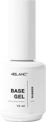 База для гель-лака 4BLANC Каучуковая (15мл)
