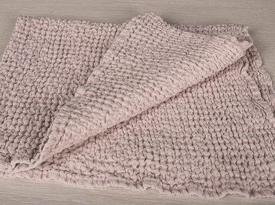 Полотенце Pole Kvetak (Беларускі лён) Зефир 38x65 23С68-ШР/у. (415 серо-розовый 2103)