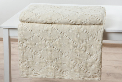 Плед Pole Kvetak (Беларускі лён) 195x220 25С25-ШР/у./л.с.уп. (90 Альба-2 0/сорт1)