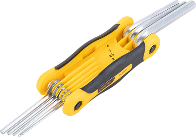 Набор ключей Deli DL3598 (8шт, желтый/черный)