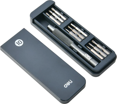 Отвертка Deli YS С 9 битами / EDL241010J