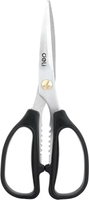 Ножницы строительные универсальные Deli EDL2613 (черный)