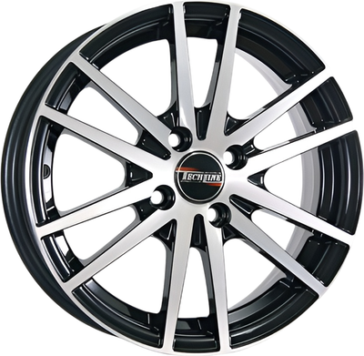 Литой диск TechLine 535 15x6" 4x100мм DIA 67.1мм ET 45мм BD