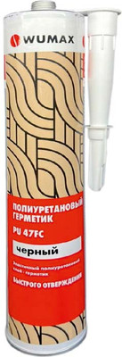 Герметик полиуретановый Wumax PU 47FC / 18908303 (310мл, черный)