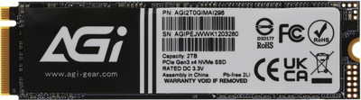 SSD диск AGI AI298 2TB (AGI2T0GIMAI298)