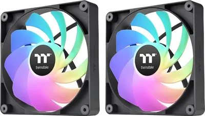 Набор вентиляторов для корпуса Thermaltake CT140 Sync Reverse ARGB / CL-F174-PL14SW-A (2шт)