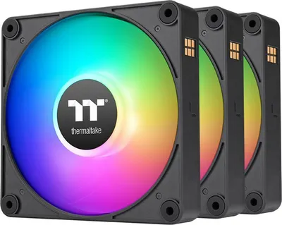 Набор вентиляторов для корпуса Thermaltake CT120 EX Sync Reverse ARGB / CL-F192-PL12SW-A (3шт)