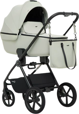 Детская универсальная коляска Rant Teo Soft 2 в 1 / RA121 (серо-зеленый)