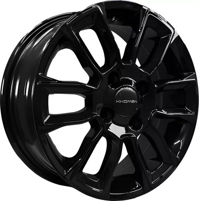 Литой диск Khomen KHW1406 Honda Civic 14x5.5" 4x100мм DIA 56.1мм ET 45мм (Black)