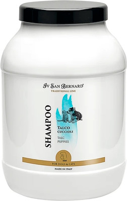 Шампунь для животных Iv San Bernard Traditional Line Talc для щенков и котят (3л)