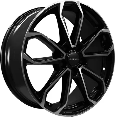Литой диск Khomen KHW1816 Chery Tiggo 7 Pro/Max 18x7" 5x108мм DIA 60.1мм ET 33мм (Gray FP)