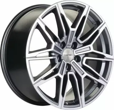Литой диск Khomen KHW1904 C/E/S Class 19x9.5" 5x112мм DIA 66.6мм ET 40мм (Gray FP)