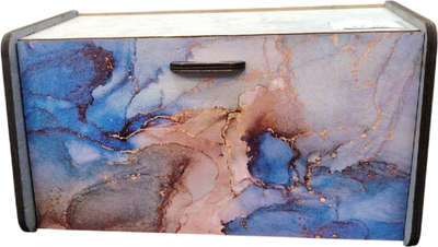 Хлебница DEKO Деревянная с декором / HDS3620