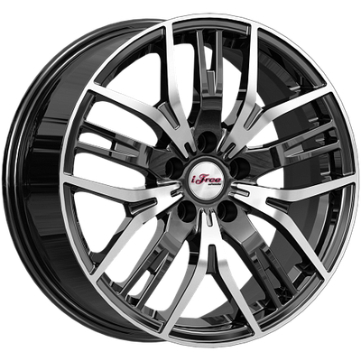 Литой диск iFree Аскет 17x7" 5x114.3мм DIA 66.1мм ET 40мм Блэк джек
