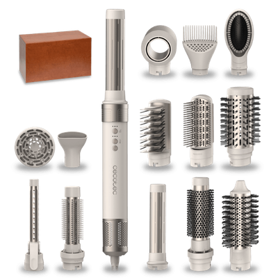 Мультистайлер Cecotec CeramicCare 14 в 1 AirGlam Champagne / 252