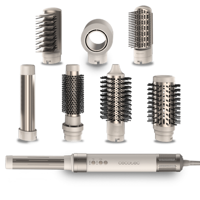 Мультистайлер Cecotec CeramicCare AirGlam Champagne / 3465