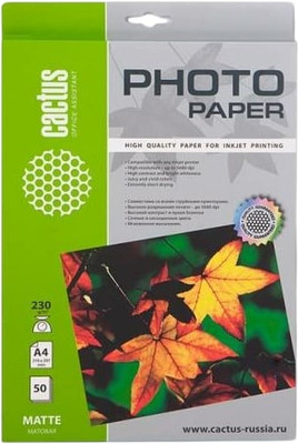 Фотобумага Cactus CS-MA423050