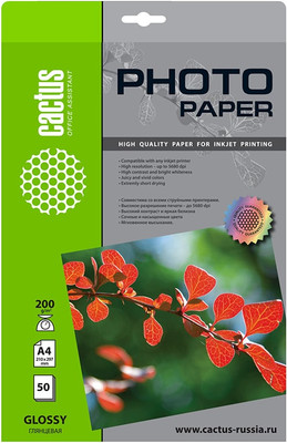 Фотобумага Cactus CS-GA420050
