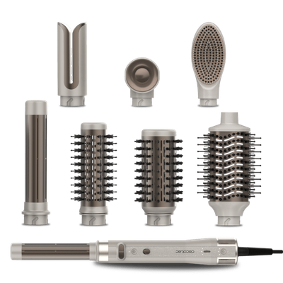 Мультистайлер Cecotec CeramicCare 8 в 1 AirGlam Gyro Champagne / 112528