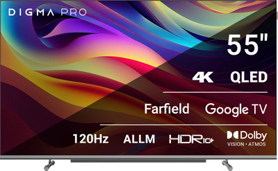 Телевизор Digma 55" Pro 55L (черный/серебристый)