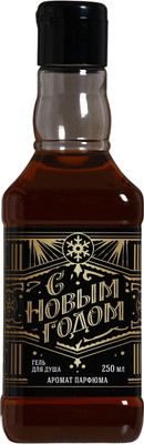 Гель для душа Чистое счастье С Новым Годом Парфюм мужской / 10349375 (250мл)