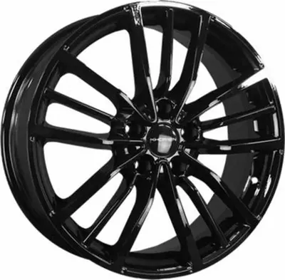 Литой диск Khomen KHW1812 Haval F7/F7x 18x7" 5x114.3мм DIA 64.1мм ET 40мм (Black)