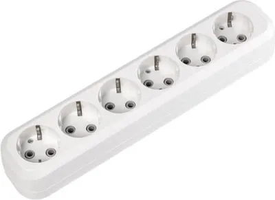 Колодка удлинителя SmartBuy SBE-16-6-00-Z (c заземлением)