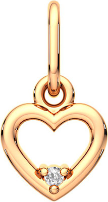 Подвеска из розового золота ZORKA 440254-9K (с фианитом)