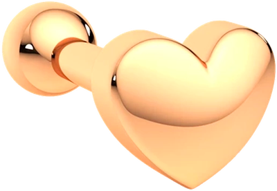 Пирсинг из розового золота ZORKA 700019.9K.R