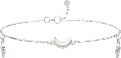 Браслет из серебра ZORKA 0640103 (18см, с фианитами)