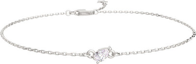 Браслет из серебра ZORKA 0640014 (20см, с фианитом)