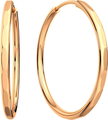 Серьги из розового золота ZORKA 371201/2