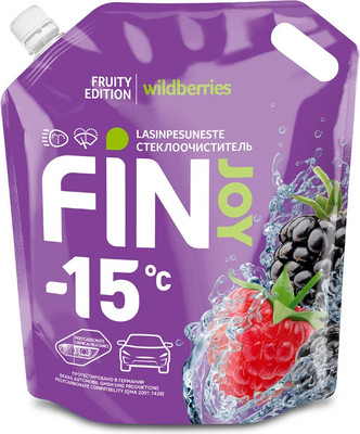 Жидкость стеклоомывающая Fin Joy Fruity -15 DP (3л)