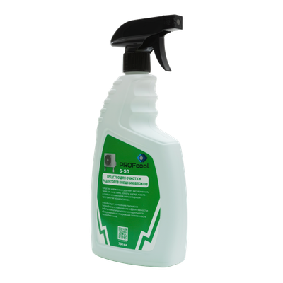 Чистящее средство для кондиционера и сплит-системы PROFcool Средство для очистки радиаторов внешних блоков S-SG