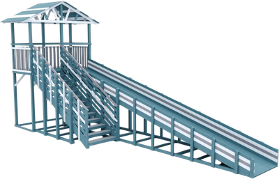Горка Савушка Савушка Зима-8/1 / СЗ-08/1-ИНД (серый/индиго)