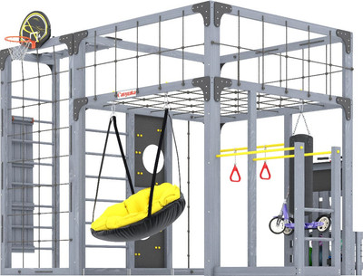 Игровой комплекс Савушка Куб–2 / С-КУБ-02-С (серый)