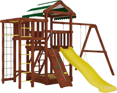 Игровой комплекс Савушка Мастер-3 4 сезона / СМ-03М(4С) (махагон)